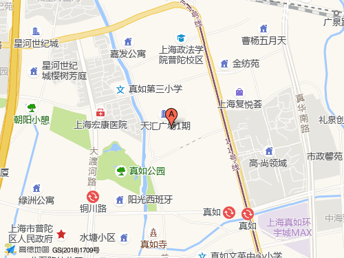 普陀區地圖