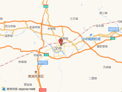 漢中地圖