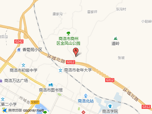 商洛地圖