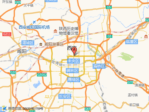 西安地圖