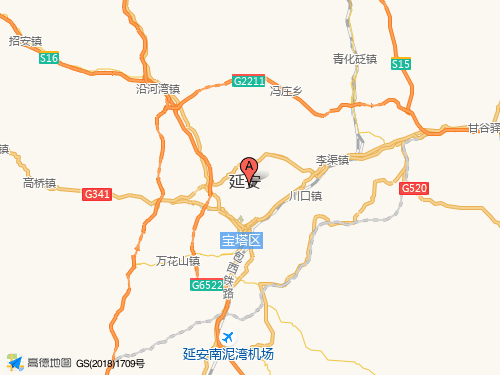 延安地圖