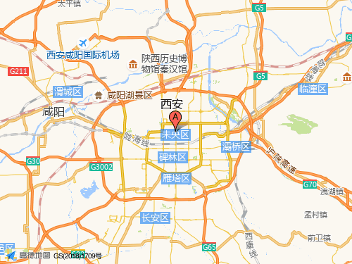 陜西地圖