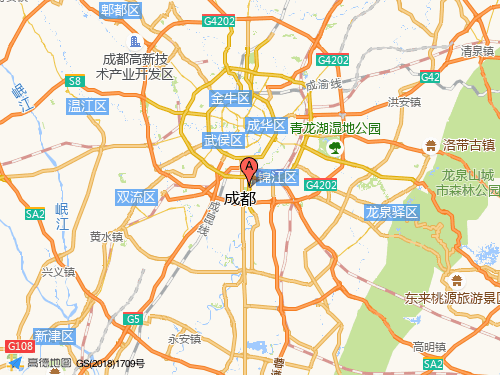 成都地圖