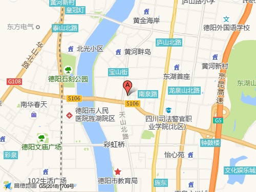 德陽地圖
