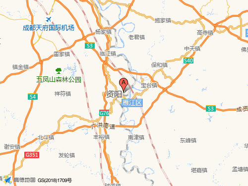 資陽地圖