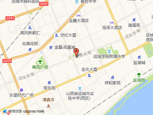 運城地圖