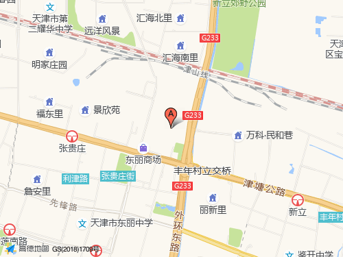 東麗區地圖