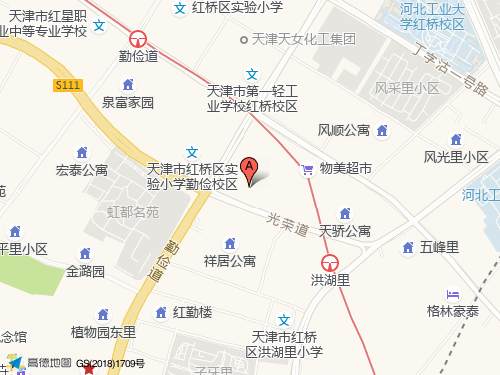 紅橋區地圖