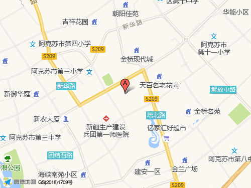 阿克蘇地圖