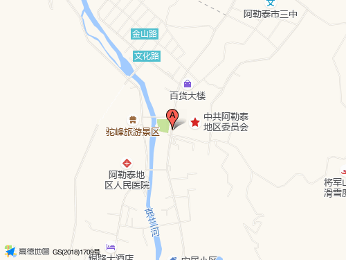 阿勒泰地圖