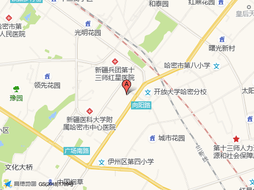 哈密地圖