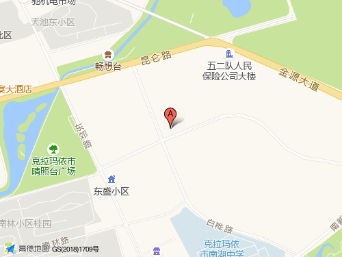 克拉瑪依地圖