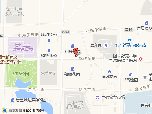 圖木舒克地圖
