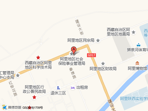 阿里地圖