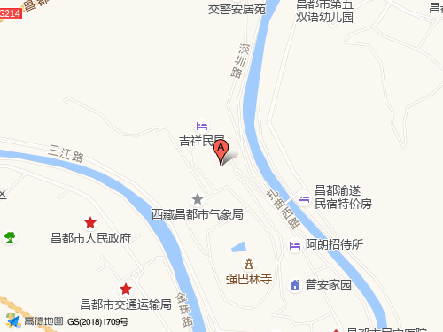 昌都地圖