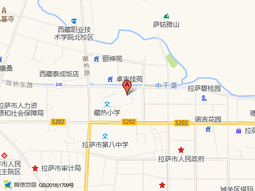 拉薩地圖