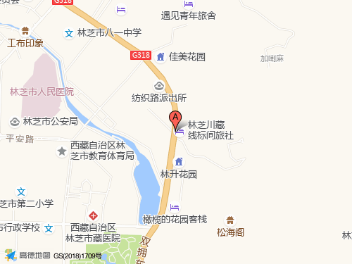 林芝地圖