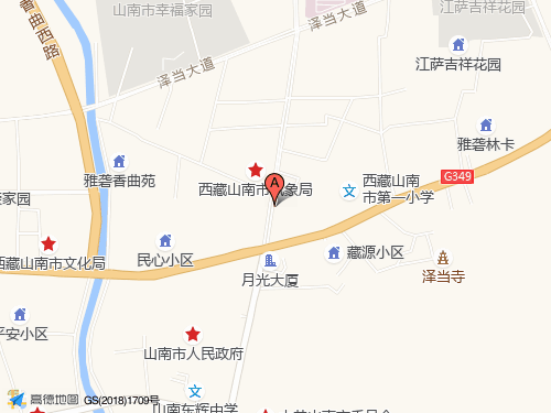 山南地圖