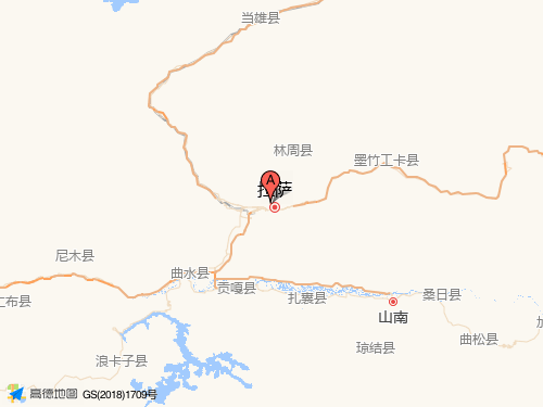 西藏地圖