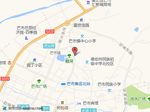 德宏地圖