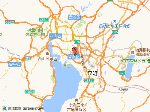 昆明地圖