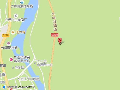 怒江地圖