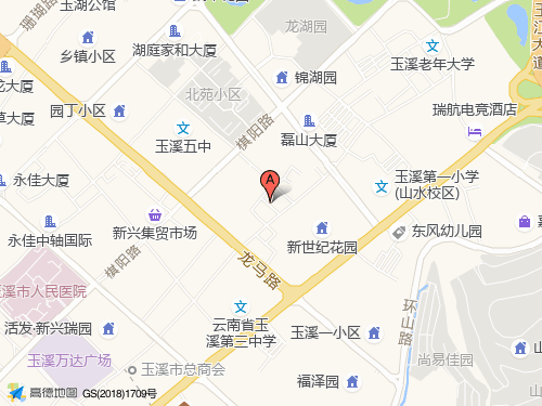 玉溪地圖