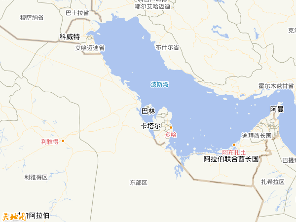 巴林地圖