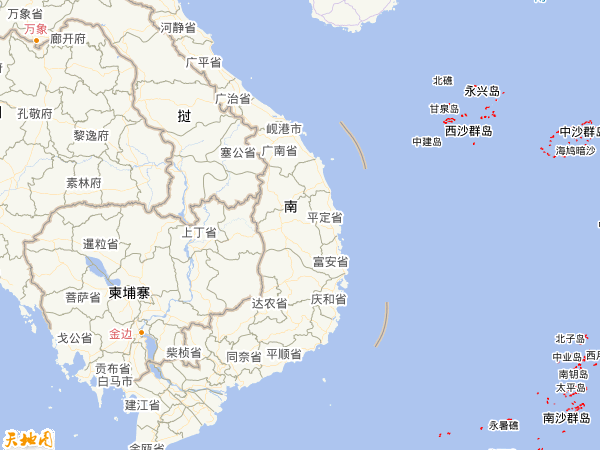 越南地圖